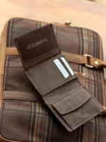 TANWOOD LEATRHER Rustic fold - Wallet - Image 4