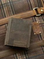TANWOOD LEATRHER Rustic fold - Wallet - Image 5