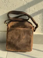 TANWOOD LEATHER Round edge Sling bag - Image 2