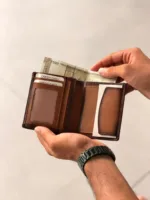 TANWOOD LEATRHER Rustic fold - Wallet - Image 9