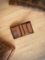 TANWOOD LEATRHER Rustic fold - Wallet - Image 11