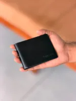 TANWOOD Leather Mini Bifold wallet