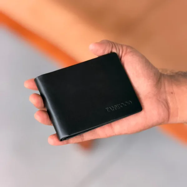 TANWOOD Leather Mini Bifold wallet