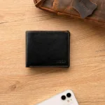 TANWOOD LEATHER Slate Bifold - wallet