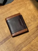 TANWOOD LEATHER Metro stripe Notecase -Wallet