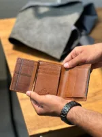 TANWOOD LEATHER Metro stripe Notecase -Wallet - Image 6