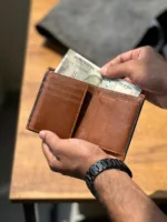 TANWOOD LEATHER Metro stripe Notecase -Wallet - Image 3