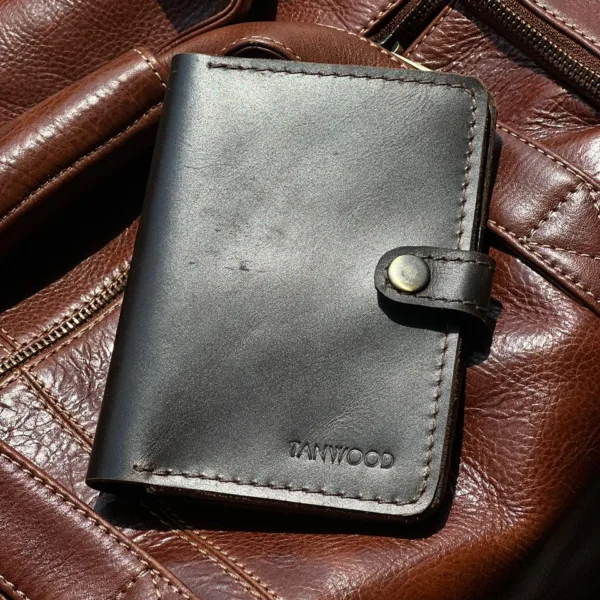 TANWOOD PURE LEATHER Handcrafted Passport - Holder