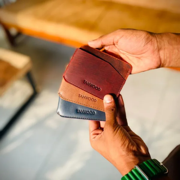 TANWOOD LEATHER Cash+card holder