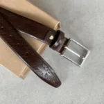 TANWOOD LEATHER Sector belt- brown