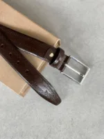 TANWOOD LEATHER Sector belt- brown