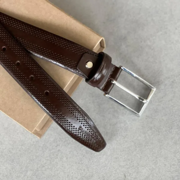 TANWOOD LEATHER Sector belt- brown