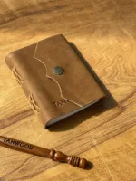 TANWOOD LEATHER Crafted mini Button – Journal