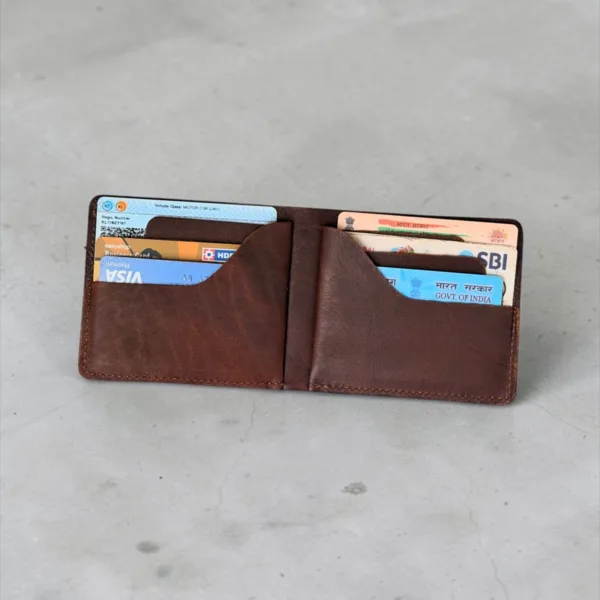 TANWOOD Pure Leather butterfly Bifold - Wallet