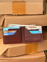 TANWOOD Pure Leather butterfly Bifold - Wallet - Image 5