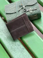 TANWOOD LEATHER NUBUCK - WALLET - Image 3