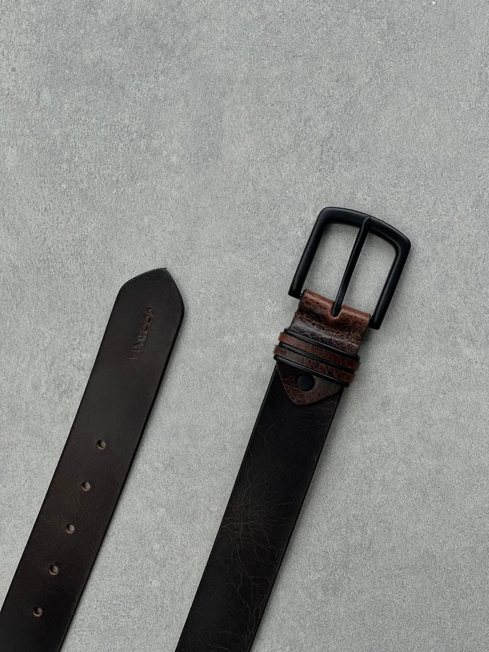WhatsApp Image 2026-06-11 at 11.31.15 AM TANWOOD LEATHER Solid - belt - Image 1