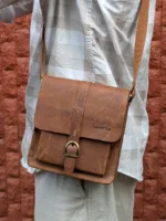 TANWOOD PURE LEATHER UNISEX BOXY Sling - Bag