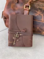 TANWOOD LEATHER Rainbow Vintage Key - Journal