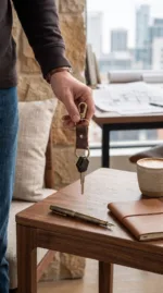 TANWOOD LEATHER Short - Keychain - Image 5