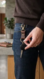 TANWOOD LEATHER Short - Keychain - Image 4