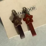 TANWOOD Leather Handcrafted Flower - Keychain