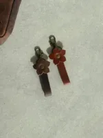 TANWOOD Leather Handcrafted Flower - Keychain - Image 5