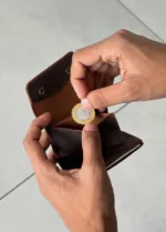 TANWOOD LEATHER Raw Button -Wallet - Image 2