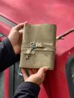 TANWOOD LEATHER Key Journal - Green