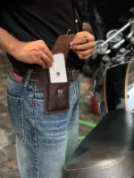 TANWOOD LEATHER Rider belt - Pouch - Image 3