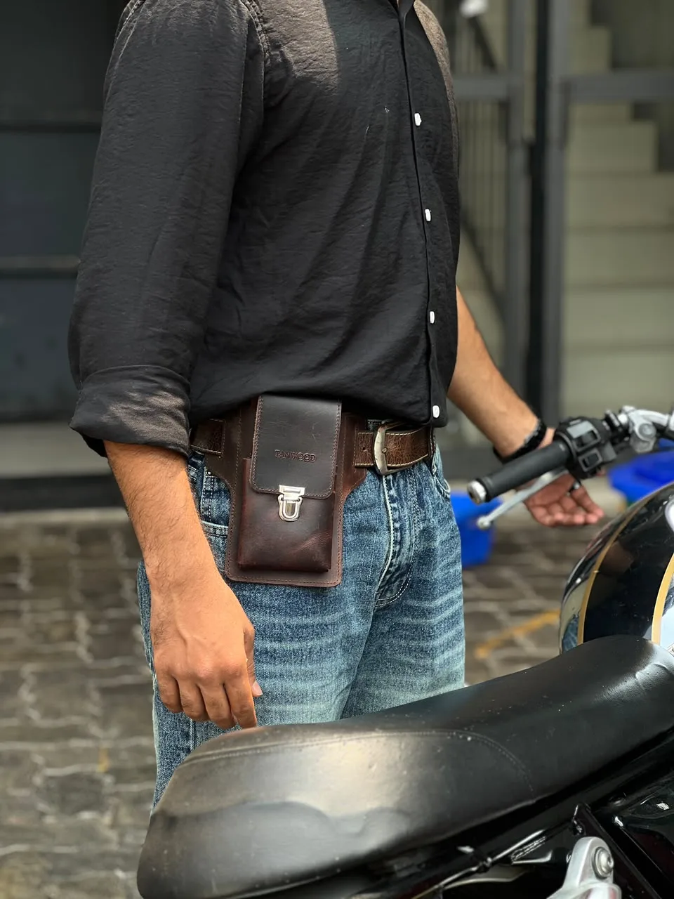 WhatsApp Image 2026-10-05 at 11.55.04 AM TANWOOD LEATHER Rider belt - Pouch - Image 1