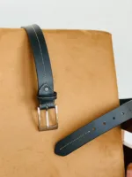 TANWOOD LEATHER Nexon belt - black