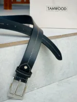 TANWOOD LEATHER Nexon belt - black - Image 3