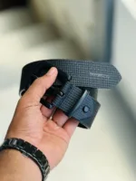 TANWOOD LEATHER Solid brick black - BELT - Image 3
