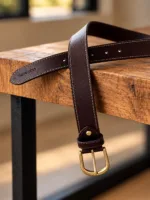 TANWOOD LEATHER Royal Brown - Belt