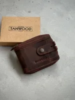 TANWOOD LEATHER Heritage zip wallet