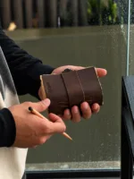 Tanwood Handcrafted Solid Lock Leather Journal – view 2