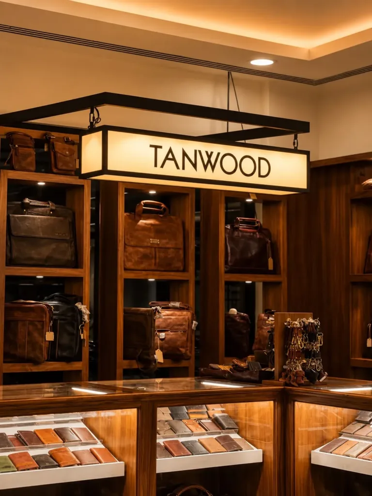 Tanwood Leather store at LuLu Mall, Palakkad