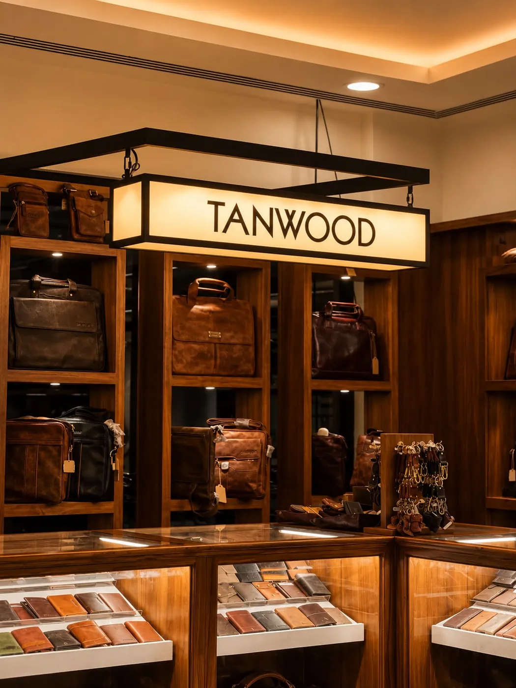Tanwood Leather store at LuLu Mall, Palakkad